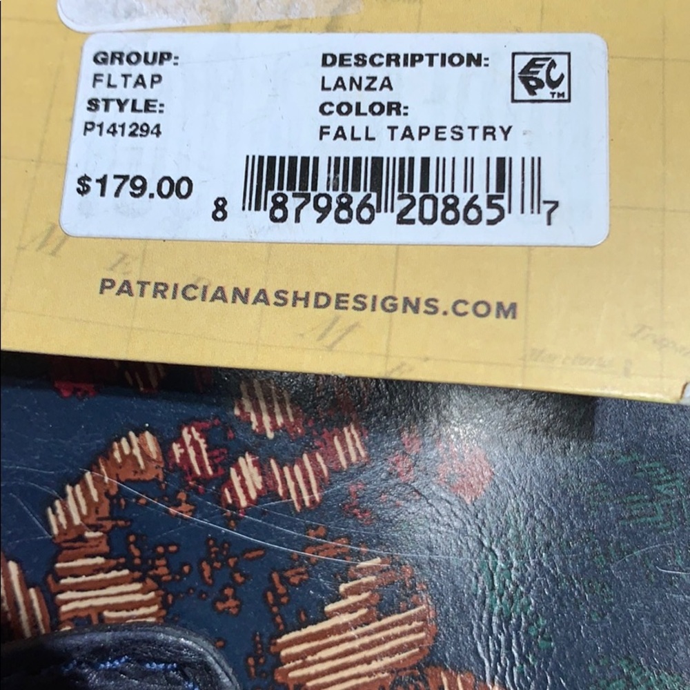 New Patricia Nash leather floral bag with tags. - Picture 8 of 8